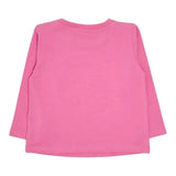 Liu Jo Shirt Tinta Unita Girocollo con Brillantini per Neonata KF4029X ROSA LIU JO 