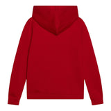 LEVIS felpa chiusa con cappuccio tinta unita con stampa logo Rosso per Bambino 9EL533 ROSSO LEVIS 