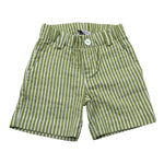 J.O. Milano Bermuda Fantasia A Righe con Elastico In Vita per Neonato 574M1X VERDE J.O. MILANO 