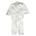 Valentino Minale Completo 5 Pezzi Giacca-Camicia-Gilet-Papillin-Pantalone per Neonato FM31071 BIANCO VALENTINO MINALE 