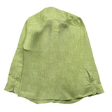 Alessandro Lamura Long Sleeve Shirt Solid Color Green For Boys