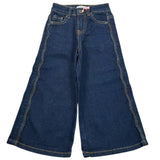 Vicolo Jeans Tinta Unita Modello Palazzo per Neonata 3141PDZ00117N BLU VICOLO 