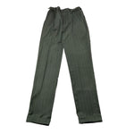 MICHAEL COAL pantalone tinta unita con elastico in vita Verde per Bambino YOUFR7147F24 VERDE MICHAEL COAL 