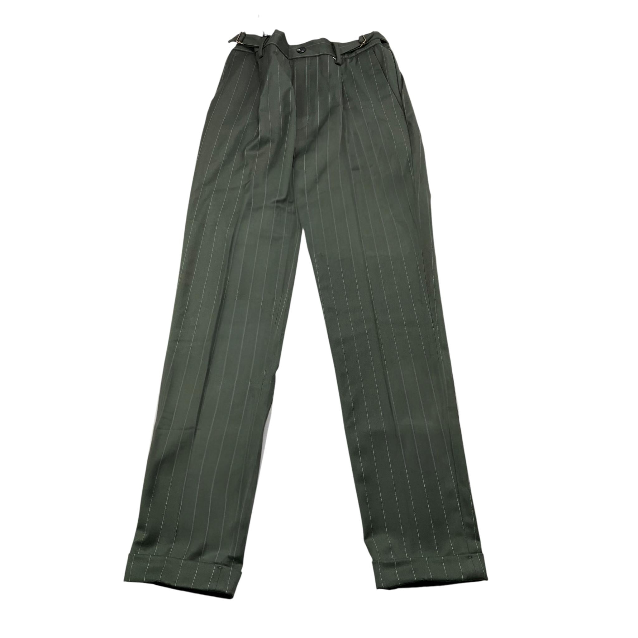 MICHAEL COAL pantalone tinta unita con elastico in vita Verde per Bambino YOUFR7147F24 VERDE MICHAEL COAL 