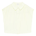 Il Gufo Camicia Mezza Manica Tinta Unita per Bambina P25CC103C6039 VERDE IL GUFO 