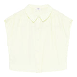 Il Gufo Camicia Mezza Manica Tinta Unita per Bambina P25CC103C6039 VERDE IL GUFO 