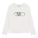 MICHAEL KORS shirt girocollo tinta unita con stampa Bianco per Bambina R30145 BIANCO MICHAEL KORS 