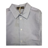 Little Bear Plain Shirt With White Check Pattern For Boys