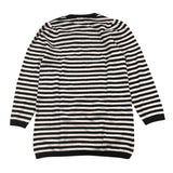 LIU JO abito bicolore con fantasia a righe Nero per Bambina KF3060 NERO LIU JO 