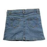 Just Cavalli Gonna In Denim Tinta Unita con Stampa per Neonata JIP26106GO BLU JUST CAVALLI 