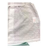 Babidu 2 Piece Set Shirt-Pants White/Green For Baby Girl