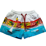 Saint Barth Costume Stampa Fantasia per Bambino HAITII MULTICOLOR SAINT BARTH 