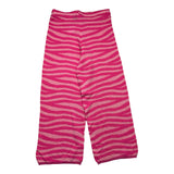 J'Aime' Fuchsia Solid Color Palazzo Pants For Girls