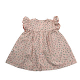 Laranjinha Abito Tinta Unita con Stampa Fiori per Neonata 92950V5817R51 ROSA LARANJINHA 