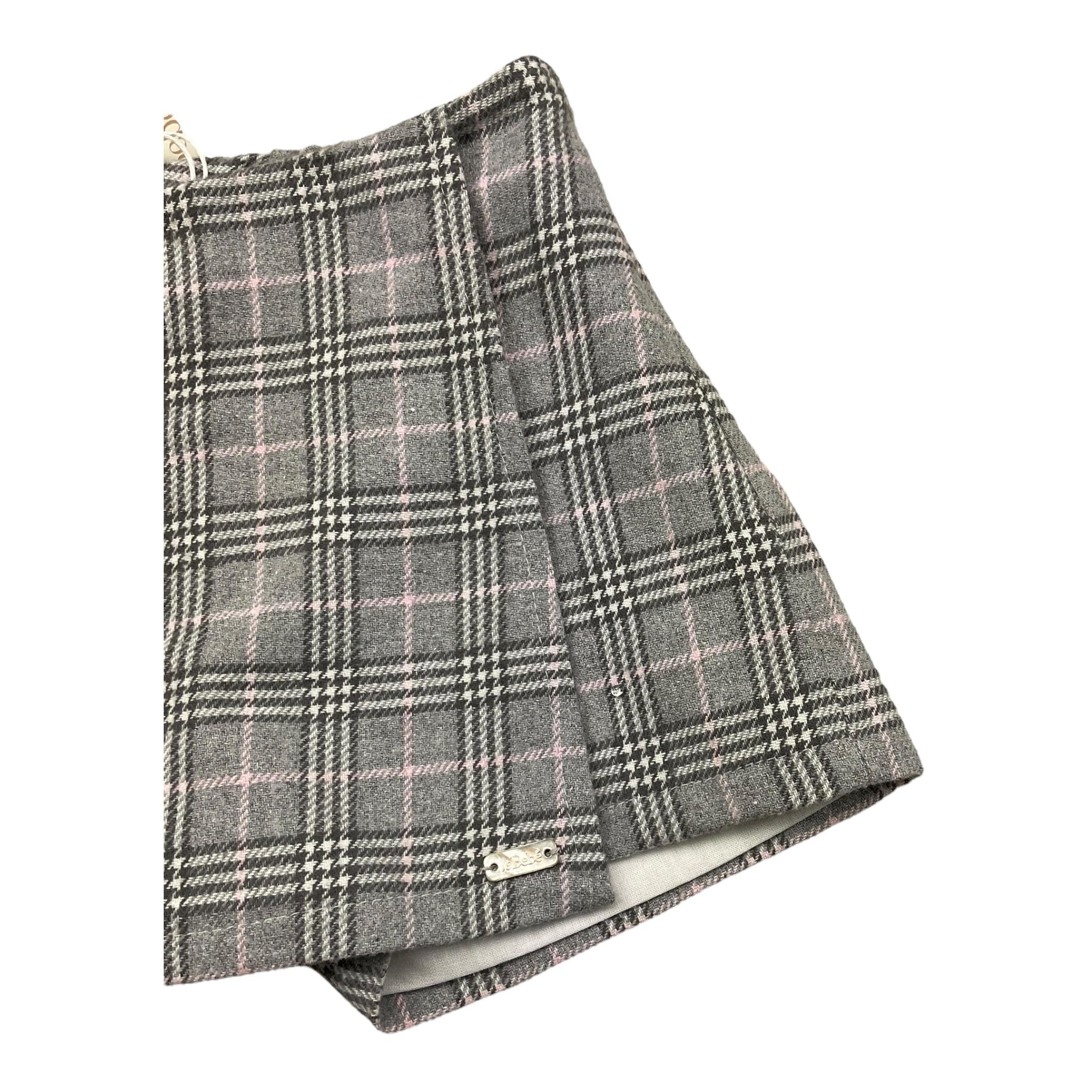 LE BEBE' short tinta unita fantasia quadri Grigio per Neonata LBG6153 GRIGIO LE BEBE' 