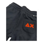 SUN68 pantalone tuta tinta unita con logo Nero per Bambino F44345J NERO SUN68 