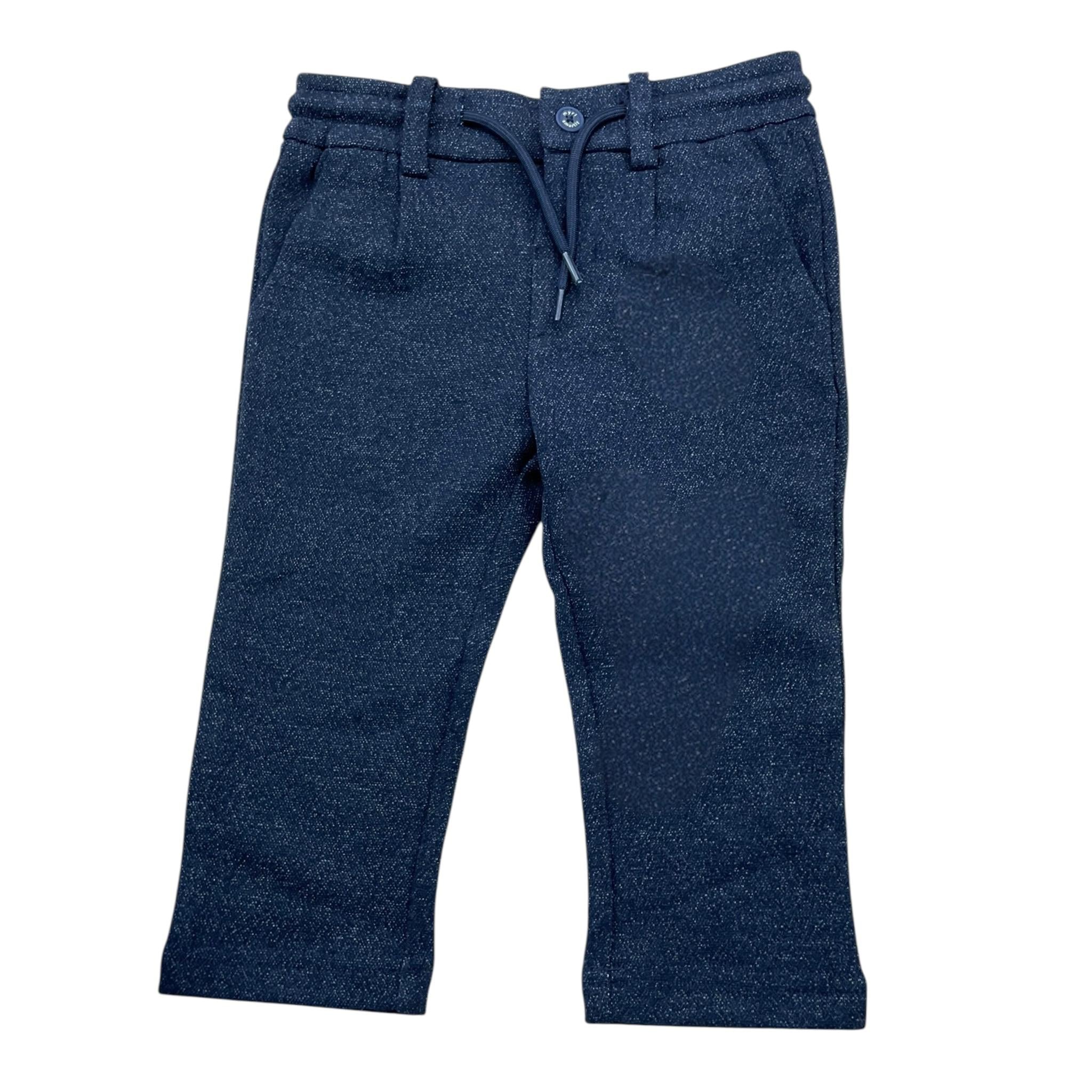MAYORAL pantalone tinta unita con elastico in vita Blu per Neonato 25299 BLU MAYORAL 