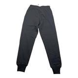 Datch Solid Color Tracksuit Pants With Elastic Waist Black For Boys