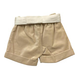 LA STUPENDERIA completo 2pz bermuda-camicia tinta unita con bottoni Bianco per Neonato CCT45 BIANCO LA STUPENDERIA 