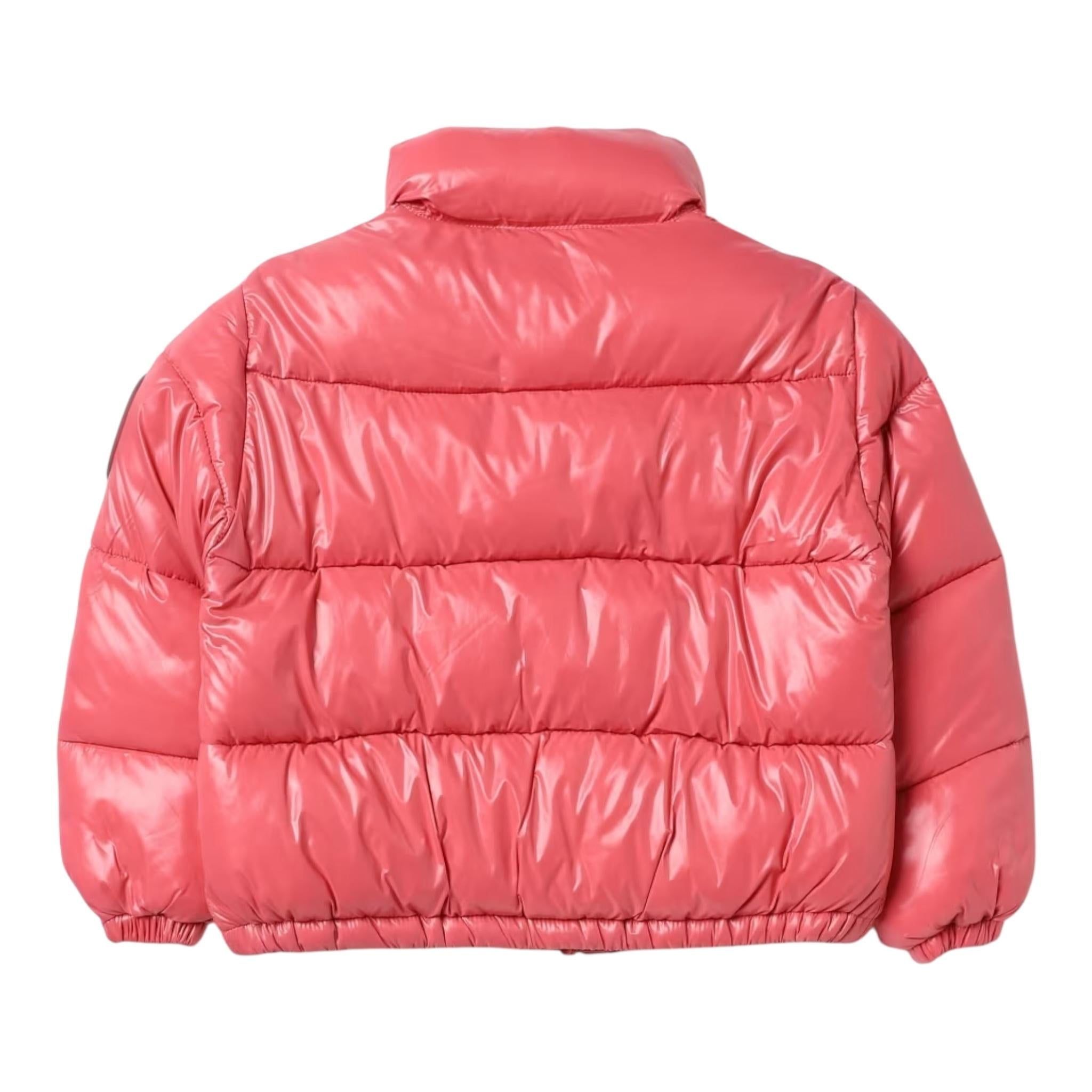 SAVE THE DUCK giubbino tinta unita con bottoni Rosa per Neonata J31326GNX ROSA SAVE THE DUCK 