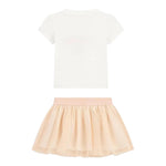 Guess Completo 2 Pezzi T-Shirt-Gonna per Bambina K5RG06K6YW0 BIANCO GUESS 