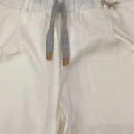 Eleventy Pantalone Tinta Unita con Elastico In Vita per Bambino ES6P20 BIANCO ELEVENTY 