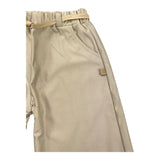 BAMBOOM+BABIES pantalone tinta unita modello palazzo Sabbia per Neonata 558A SABBIA BAMBOOM+BABIES 