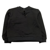 MARC ELLIS felpa chiusa girocollo tinta unita con paillettes Nero per Neonata JMNST15789 NERO MARC ELLIS 