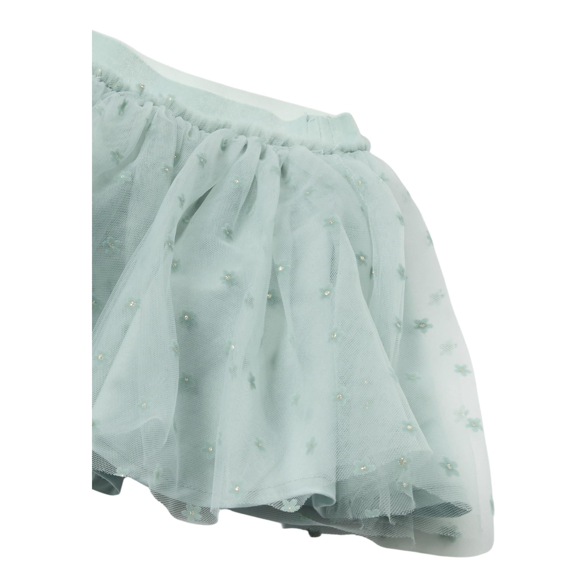 MAYORAL gonna tinta unita in tulle Verde acqua per Bambina 2901XX VERDE ACQUA MAYORAL 