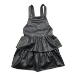 LIU JO salopettes tinta unita in ecopelle Nero per Bambina KF3025 NERO LIU JO 