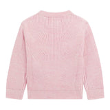 GUESS maglia gircollo tinta unita con ricami Rosa per Bambina K4BR01Z3IC0 ROSA GUESS 