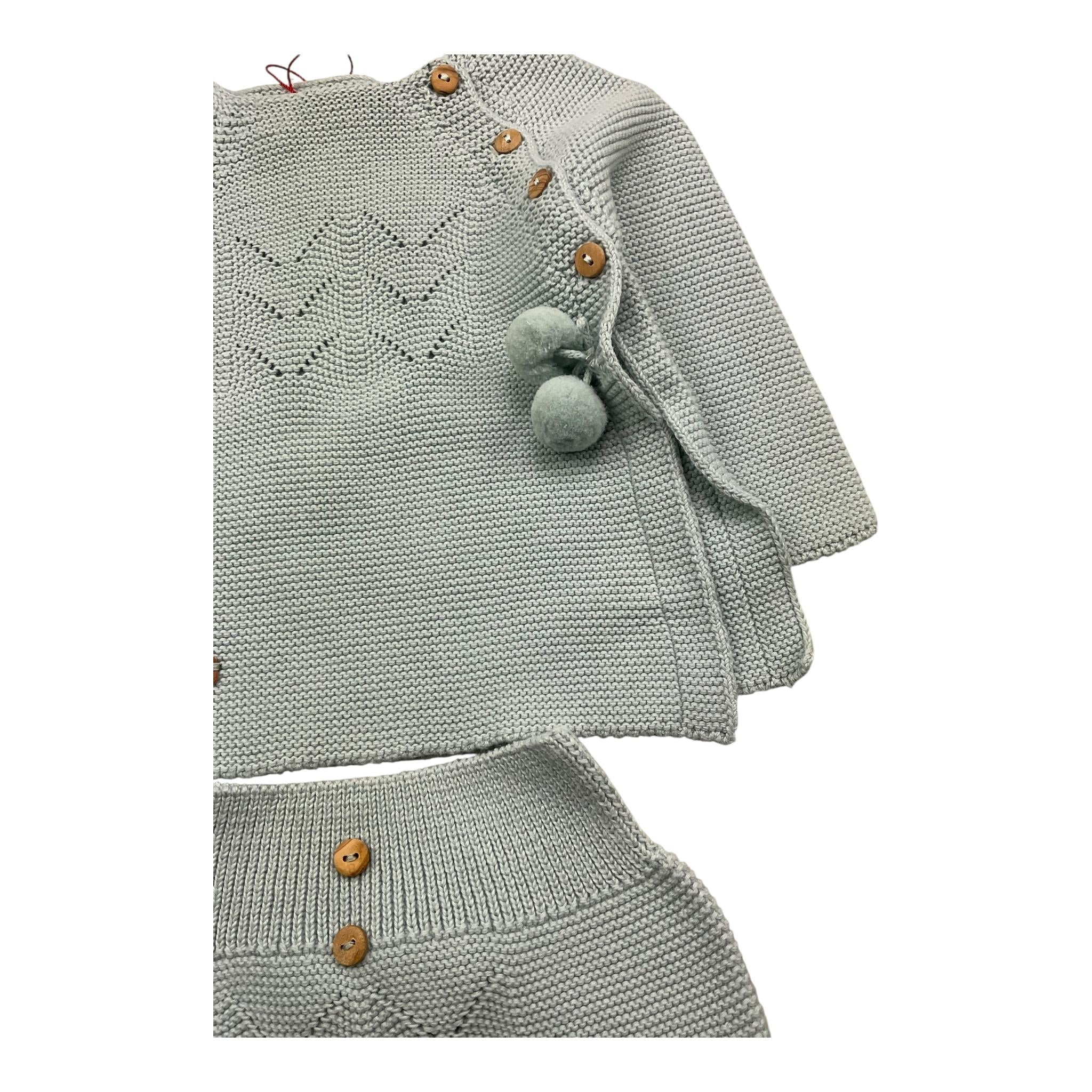 WEDOBLE completo 2 pezzi maglia-culotte tinta unita Azzurro per Neonato 928483 AZZURRO WEDOBLE 