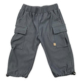 BAMBOOM+BABIES pantalone tinta unita con elastico in vita Blu per Neonato 693 BLU BAMBOOM+BABIES 
