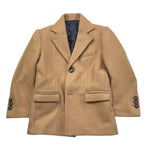 SQUAD2 giacca tinta unita con bottoni Cammello per Bambino AMSTERDAM CAMMELLO SQUAD2 