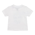 Timberland T-Shirt Girocollo Tinta Unita con Stampa per Bambino T60506J BIANCO TIMBERLAND 