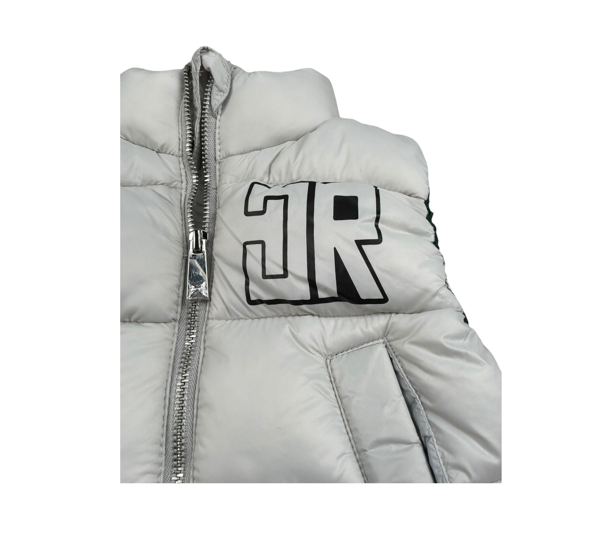 John Richmond Gilet Tinta Unita con Logo per Neonato RIP26019PI GRIGIO JOHN RICHMOND 