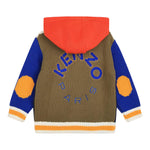 KENZO maglia con zip e cappuccio multicolor Multicolor per Bambino K25834 MULTICOLOR KENZO 