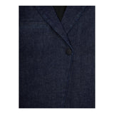 ASPESI giacca in denim tinta unita con bottone Blu per Bambino F24004GBJ0046 BLU ASPESI 