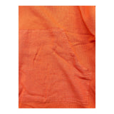 @Madilly Orange Solid Color Hoodie For Kids