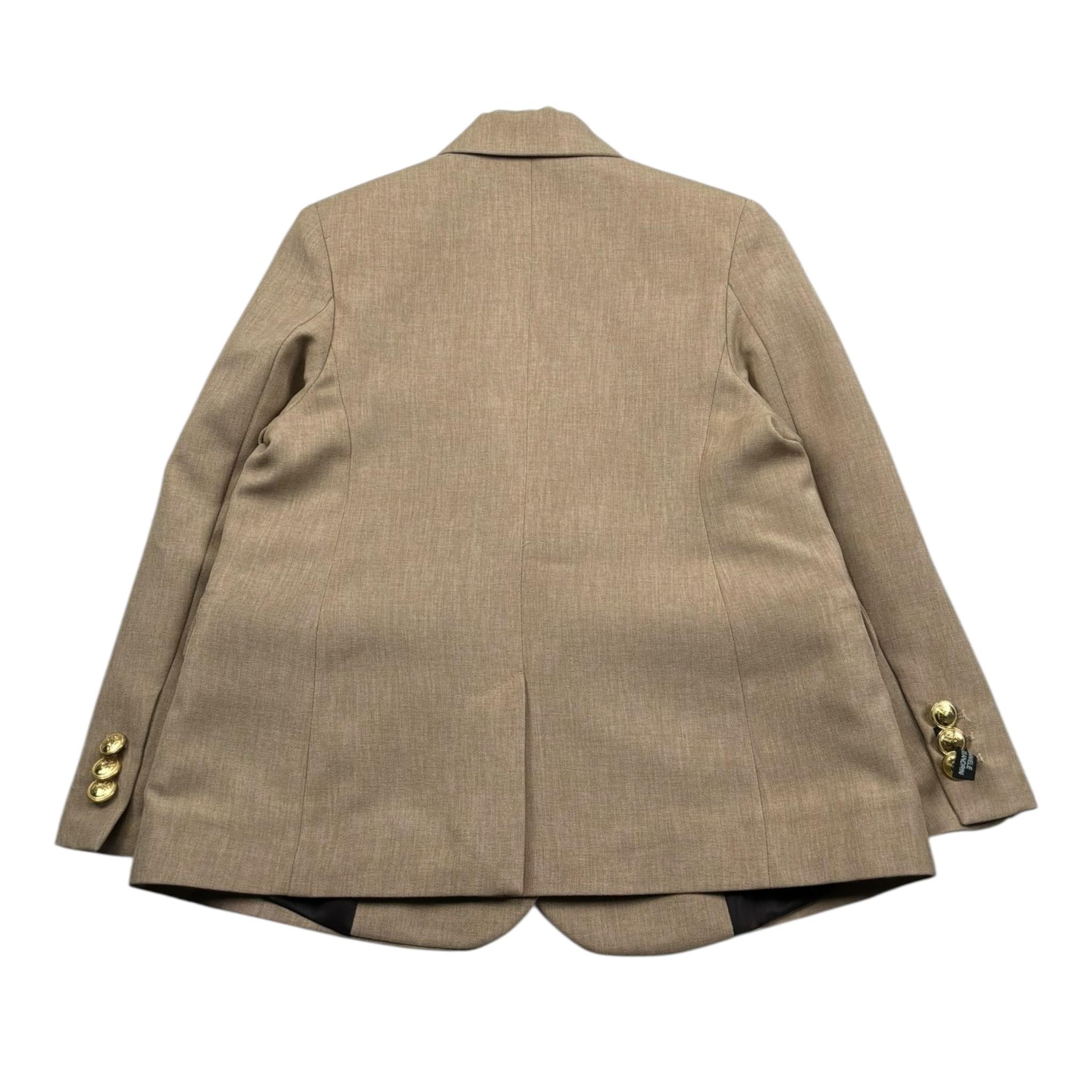 Daniele Alessandrini Giacca Tinta Unita Doppiopetto per Bambino 1235J00102 BEIGE DANIELE ALESSANDRINI 