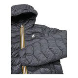 K-WAY giubbino tinta unita con cappuccio Nero per Bambino K6116FW NERO K-WAY 