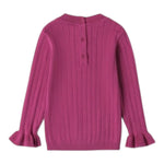 SARABANDA maglia girocollo tinta unita Glicine per Bambina 0A297J GLICINE SARABANDA 