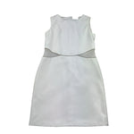 Fun & Fun Abito Giromanica Tinta Unita per Bambina FNCJDR00981X BIANCO FUN & FUN 