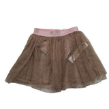 CAFFE' D'ORZO gonna tinta unita in tulle Rosa per Neonata ZV7001 ROSA CAFFE' D'ORZO 