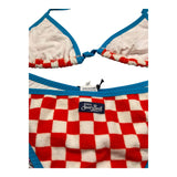 Saint Barth Costume 2 Pezzi Triangolo-Mutandina per Bambina STRING MULTICOLOR SAINT BARTH 
