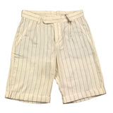 Eleventy Bermuda Solid Color With Adjustable Waist Cream For Boys