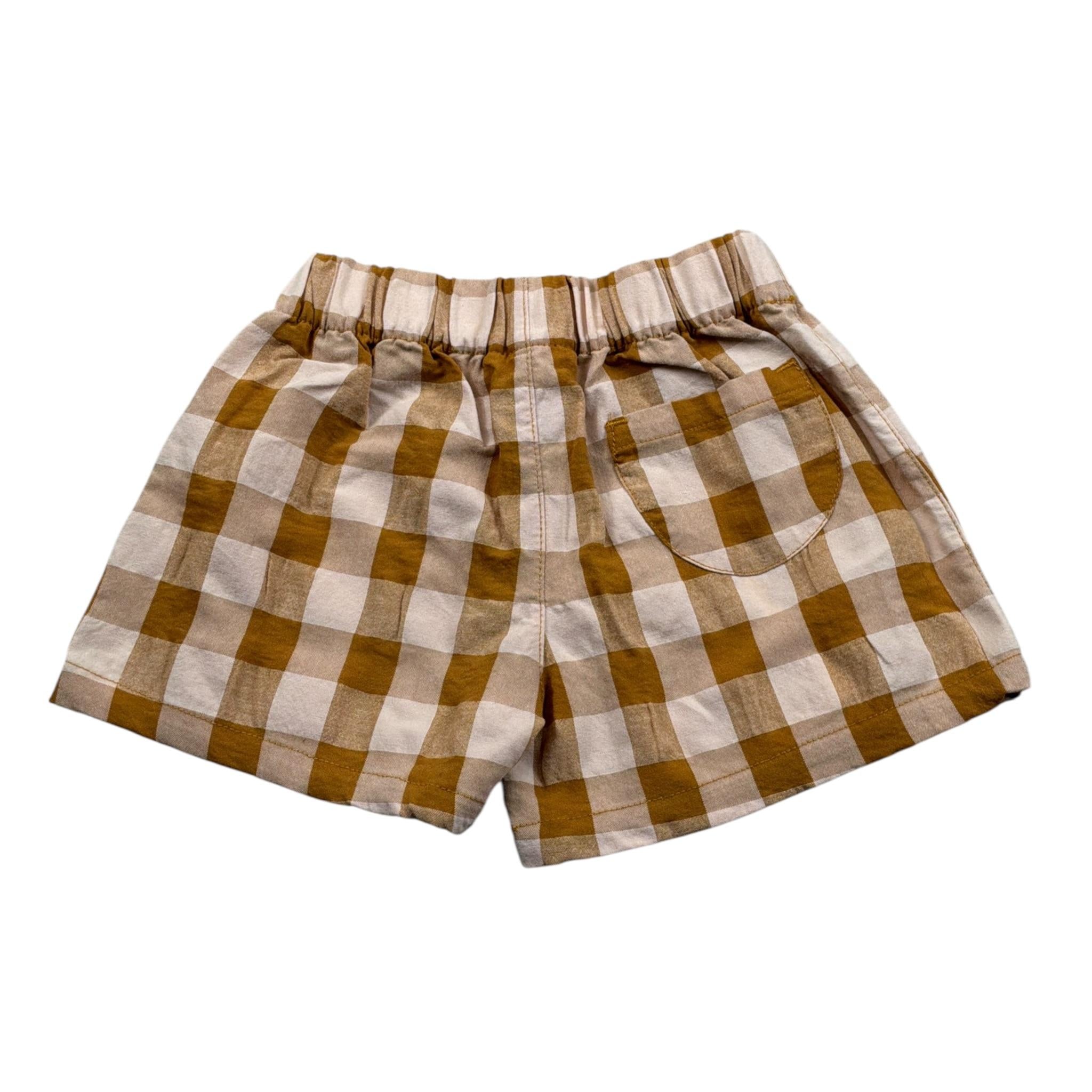 Play Up Short Fantasia Quadri Beige per Neonata PA011AM11704 BEIGE PLAY UP 