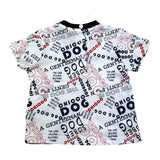 Chicco Crew Neck T-Shirt With Contrasting Writing White For Newborn