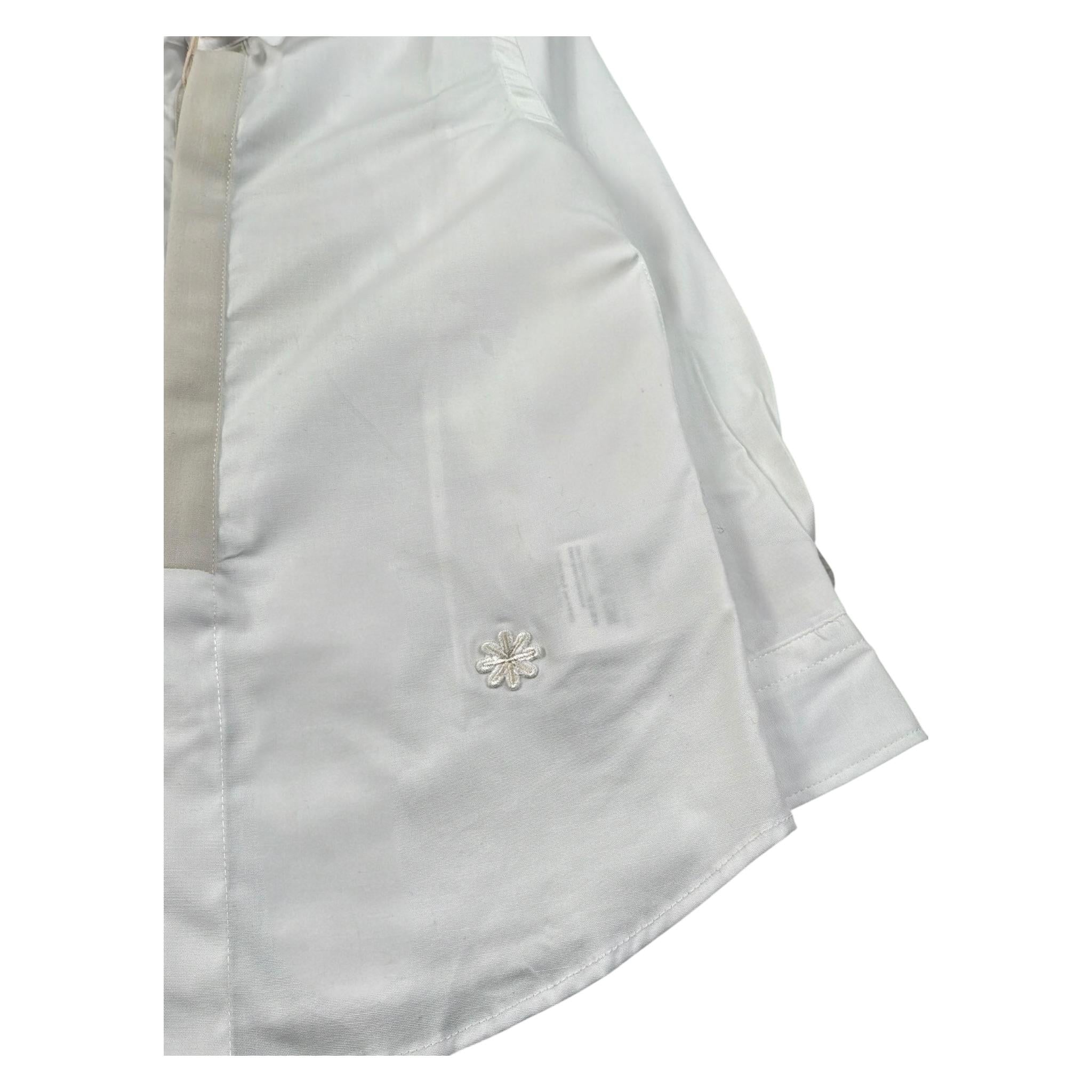 Manuel Ritz Camicia Manica Unga tinta unita Bianco per Bambino MR2039 BIANCO MANUEL RITZ 