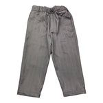 MICHAEL COAL pantalone inta unita con fantasia a righe Grigio per Bambino LITADA7147F24 GRIGIO MICHAEL COAL 